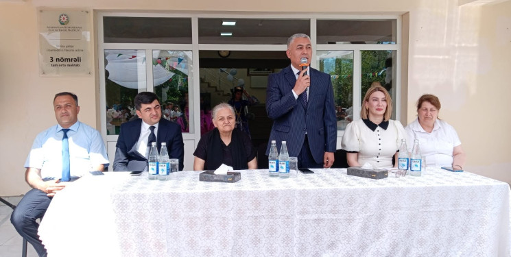 Yevlaxda Son zəng tədbirləri keçirilib