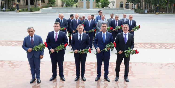 Yeni Azərbaycan Partiyası (YAP) Yevlax rayon təşkilatının yaradılmasının 33-cü illiyi münasibətilə tədbir keçirilib